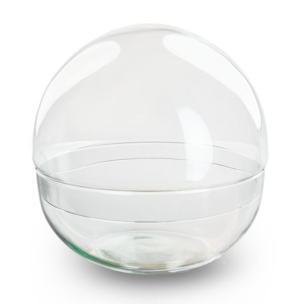 Gesloten terrarium fles - Dome XL - Koepel - Glas _ 28 cm