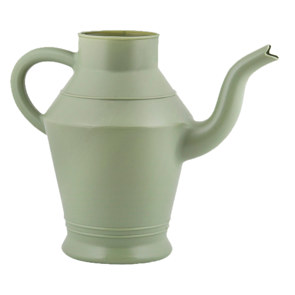 Vintage kunststof gieter S - Groen - L 28,5 x D 14,4 x H 21,7
