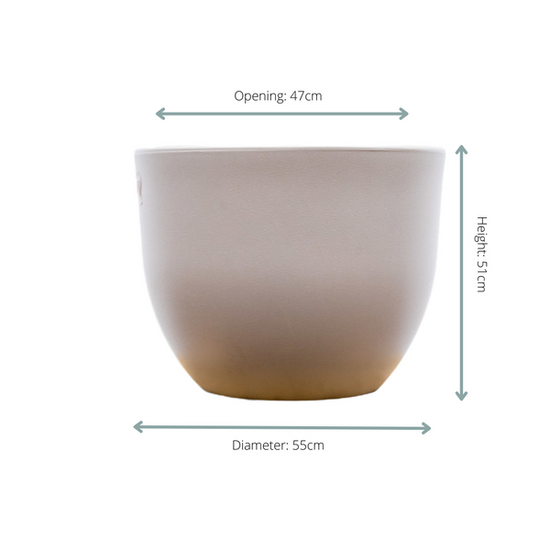 Pot Eggy TaupŽ - D55 x H43